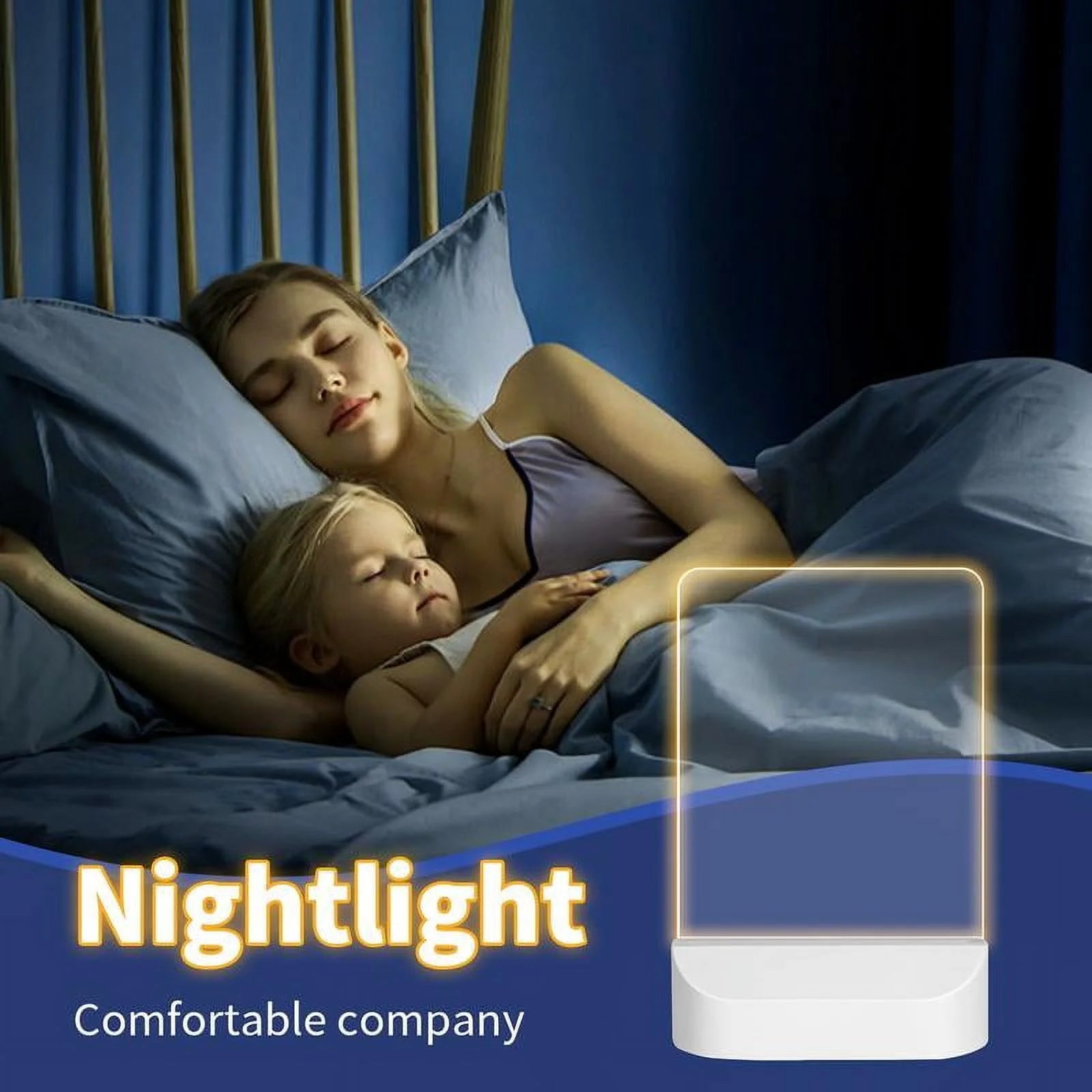 Illuminate Your Ideas with the Acrylic LED Dry Erase Board - 11.8" x 7.9" Glow Memo Board with 7 Colorful Markers